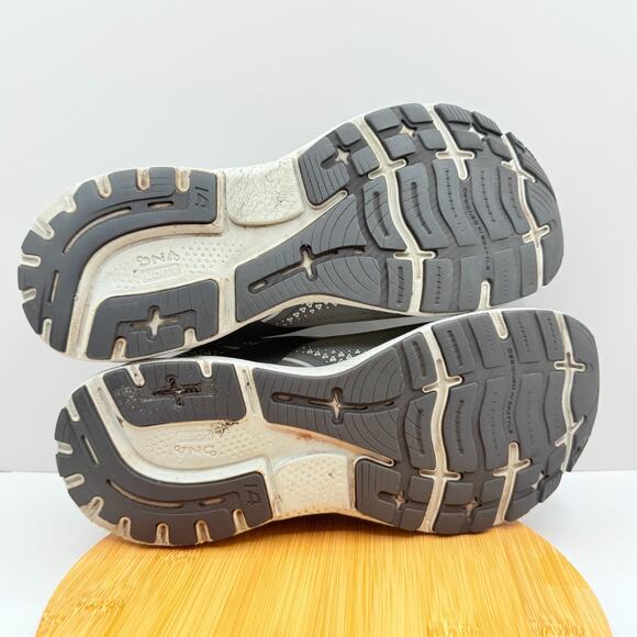 Brooks Ghost 14 Mens Size 12.5 Gray Lace-up Running Sneaker Shoes 1103691B067 - Picture 7 of 8